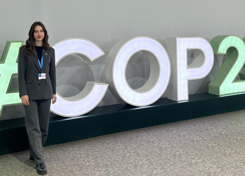 RIFS Fellow Deborah Lika attended COP29 in Azerbaijan as a young negotiator for her home country of Albania.